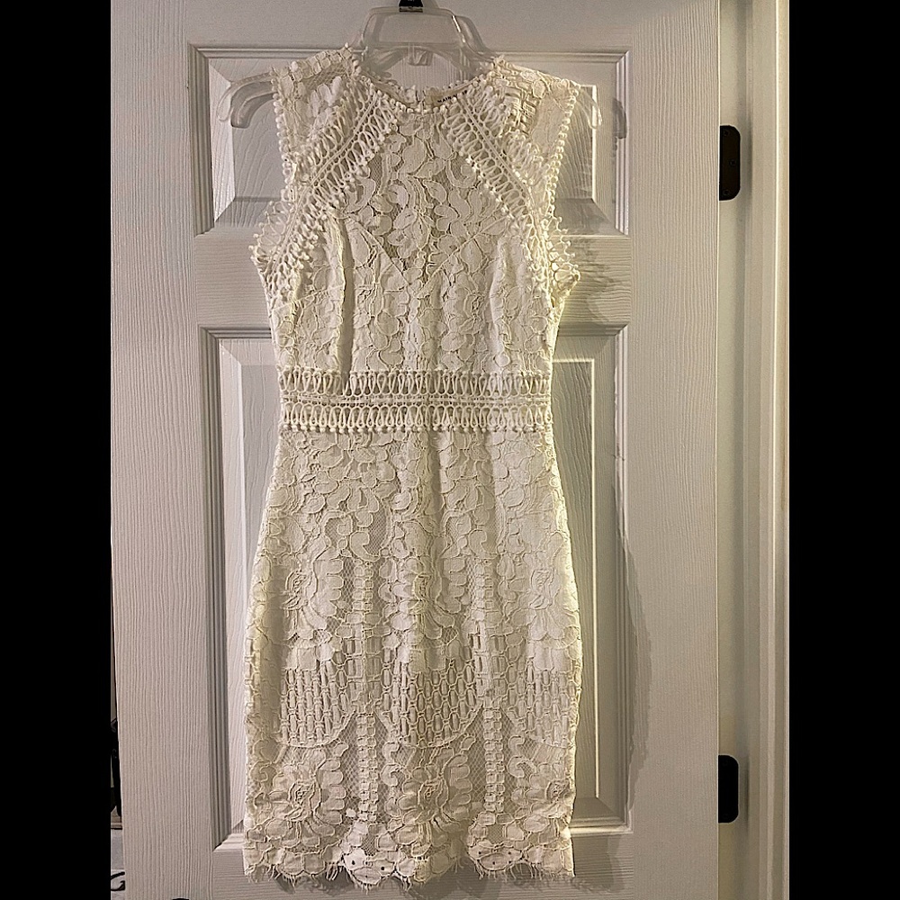 White Lace Dress